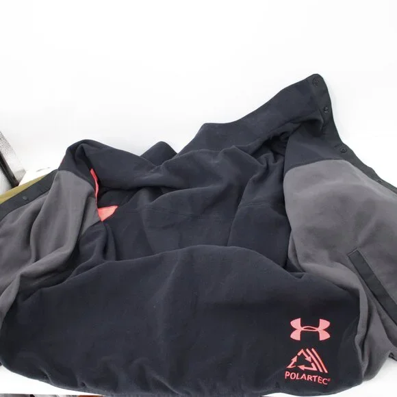 Nwt Under armour jacket Mens 2XL reversible Polartec fleece micro series pockets
